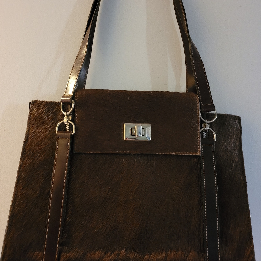 Vintage Calf Hair Handbag